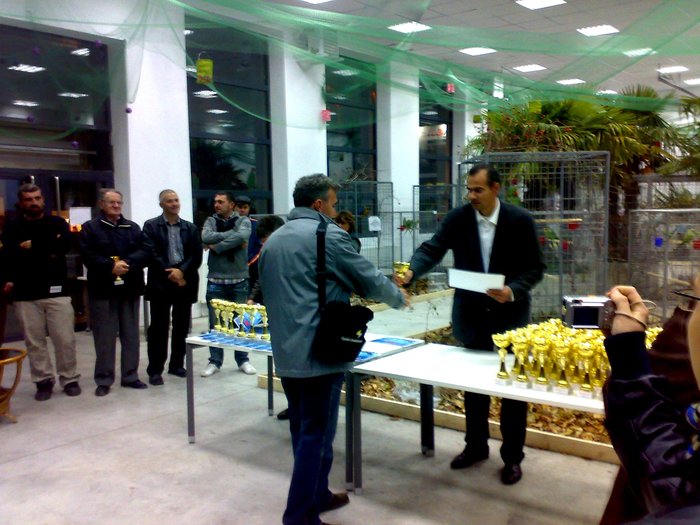 Festivitate de  premiere - Cupa Dunarii Galati nov 2010