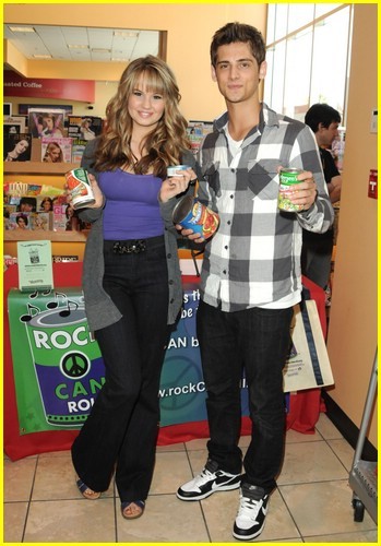 debby-ryan-borders-jean-luc-01 - At - the - Borders - Store - in - Century - City