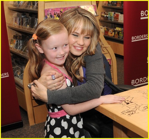 debby-ryan-borders-jean-luc-02 - At - the - Borders - Store - in - Century - City