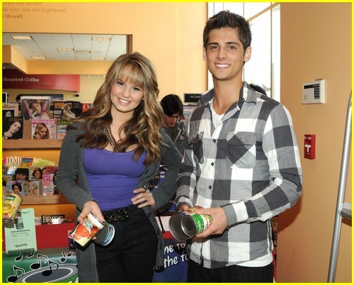 debby-ryan-borders-jean-luc-07 - At - the - Borders - Store - in - Century - City