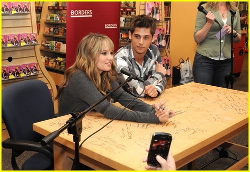 debby-ryan-borders-jean-luc-08 - At - the - Borders - Store - in - Century - City
