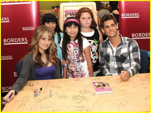 debby-ryan-borders-jean-luc-16 - At - the - Borders - Store - in - Century - City