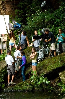 in backstage fro hm the movie