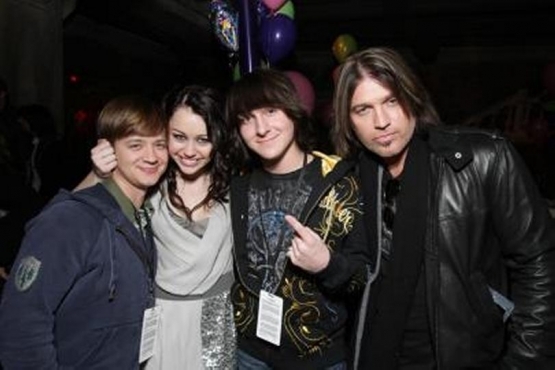 with daddy,mich and jason
