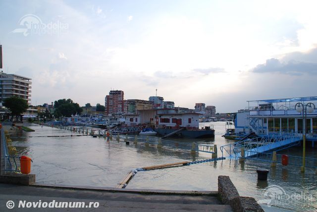 inundatii-tulcea - tulcea inundata