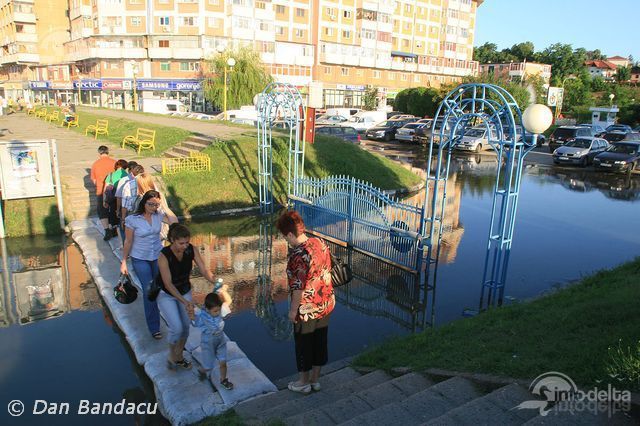 inundatii-tulcea - tulcea inundata