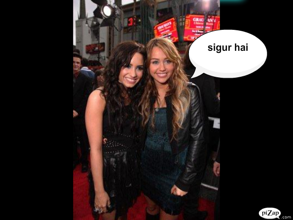 pizap.com12894094099212 - banda desenata cu brenda song miley cirus si demi lovato