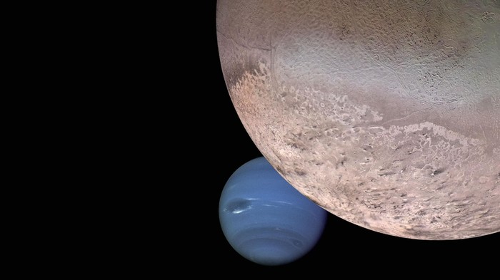 neptune-and-triton - Universe Wallpapers