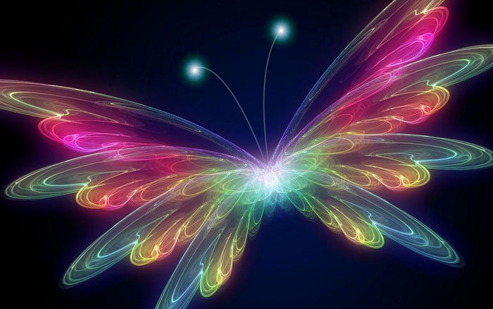 0028 - Neon Style Wallpaper