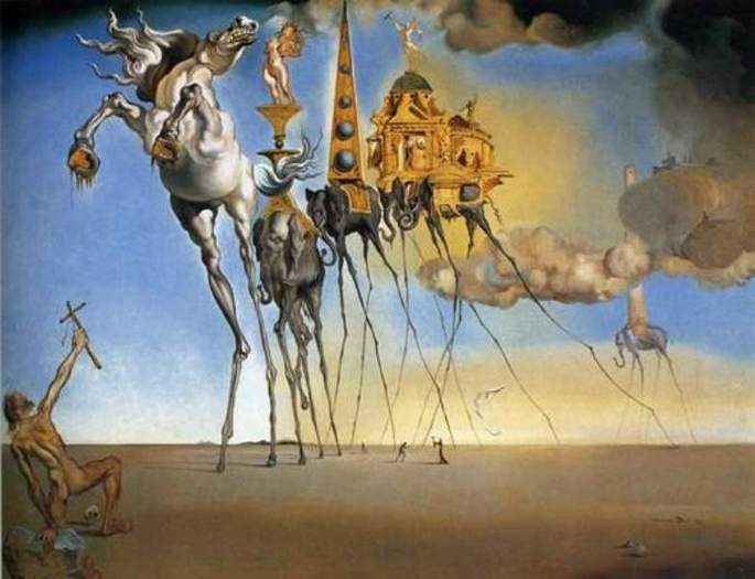 Salvador Dali - Ispita sfantului Anton - 09 - Spania - Salvador Dali