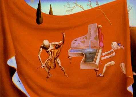Salvador Dali - Muzic? - Orchestra ro?ie - Cele 7 arte, 1957 - 09 - Spania - Salvador Dali
