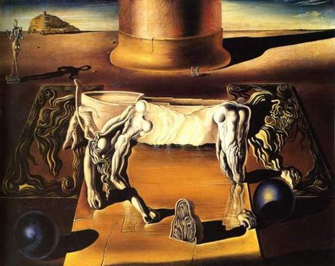 Salvador Dali - paranoia femeia cal - 09 - Spania - Salvador Dali