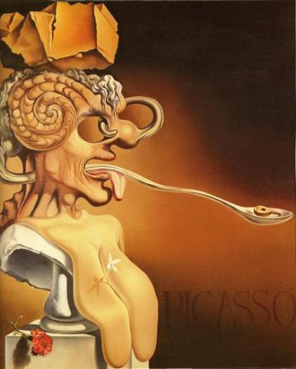 Salvador Dali - Portrait of Picasso - 09 - Spania - Salvador Dali