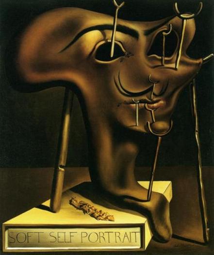 Salvador Dali - Soft Self-Portrait with Fried Bacon - 09 - Spania - Salvador Dali