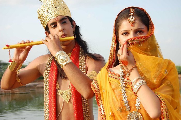 Krishna and Radhika