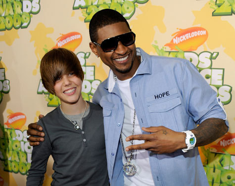 justin-bieber-usher - justin