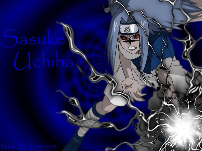 Sasuke chidori Demon - Uchiha Sasuke