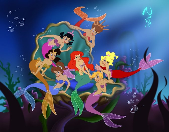 Ariel_and_her_Sisters_EDIT_by_nippy13.png - Ariel