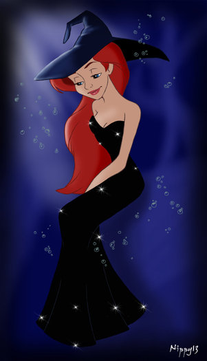 Ariel_My_dream_for_Halloween_by_nippy13