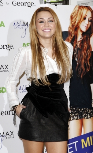  - x Promoting MileyandMax Clothing Range at ASDA in Derby England 9th November 2010