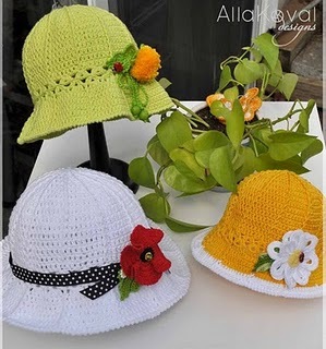 Crochet-Garden-Hat - modele-poze de pe net