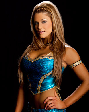 004 - Eve Torres - Blue and Gold