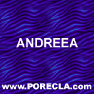 ANDREEA albastru mazim - Numele Andreea