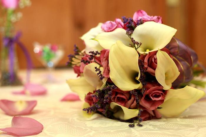 calla wedding bouquet
