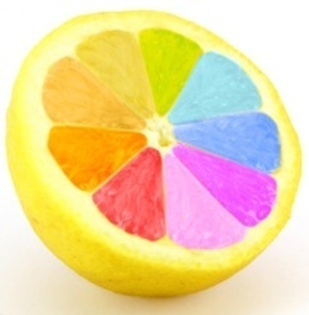 lamaie cu 9 culori - Fructe
