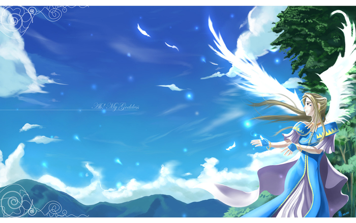 _A_Goddess___1680x1050 - ANIME - Sky