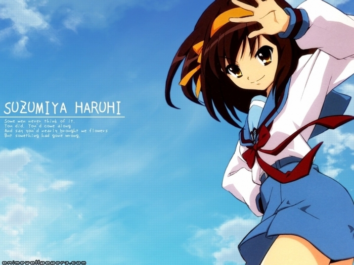 suzumiya-haruhi - ANIME - Sky