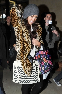  - x Arriving at the Gare Du Nord Train Station in Paris 10th December 2010