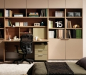 Biblioteca din living