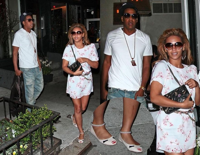 beyonce-si-sotul-sau-jay-z-au-sarbatorit-doi-ani-de-casnicie - byonce si shakira