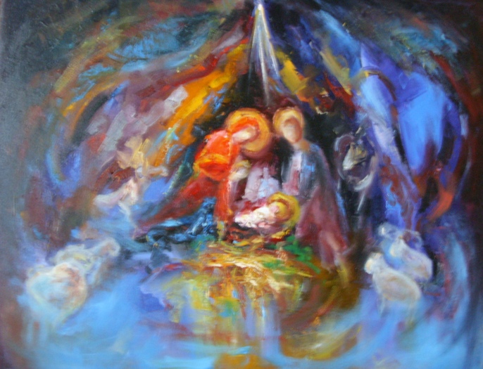 Sfanta Familie - Ieslea de la Bethlehem