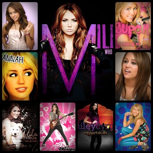 page - miley cyrus si hannah montana