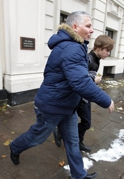  - 2010 Leaving Radio One Maida Vale Studios - London England December 2nd