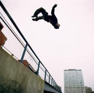 backflip - parkour