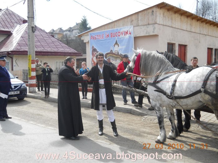 caii, plaiesul si preotul - a - Poze Bucovina cai