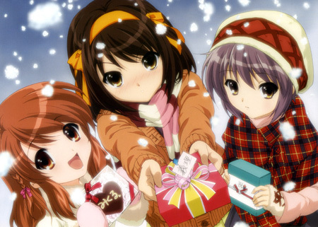 haruhi_christmas_s - anime in christmas