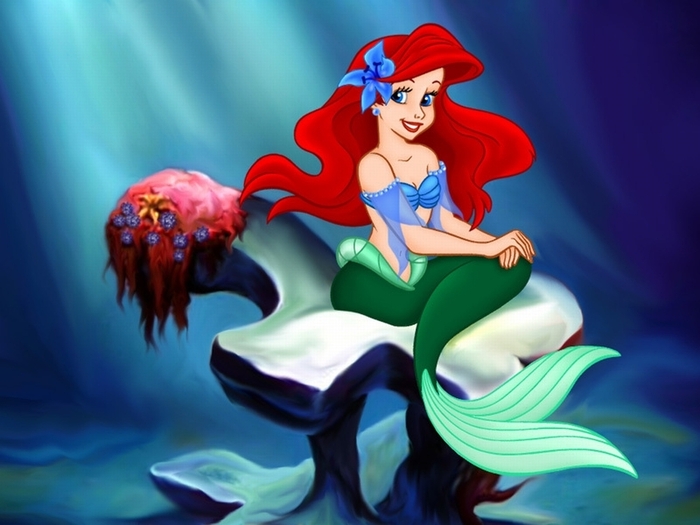 Ariel-The-Little-Mermaid-Wallpaper-disney-princess-6615322-1024-768 - ariel