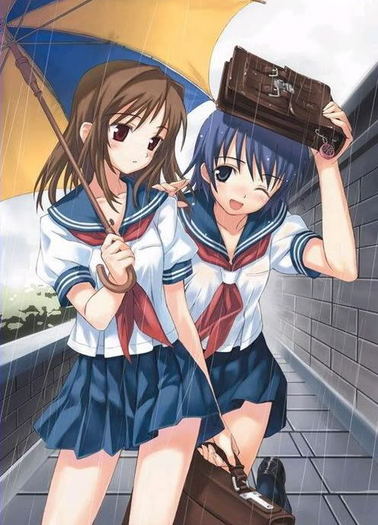 Meandmonicaintherain - ANIME - School
