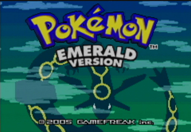Pokemon Emerald Title Screen