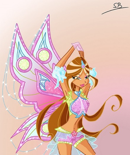 Flora - winx sparklix