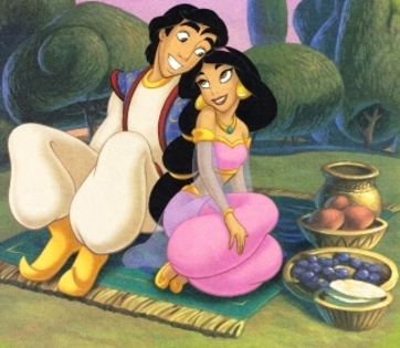 Aladdin and Jasmine - disney-couples photo