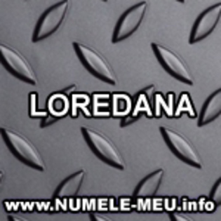 LOREDANA avatare cu numele tau