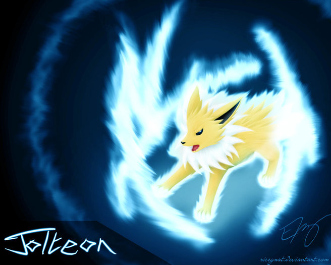 Jolteon ataca - pt joteon pokemon