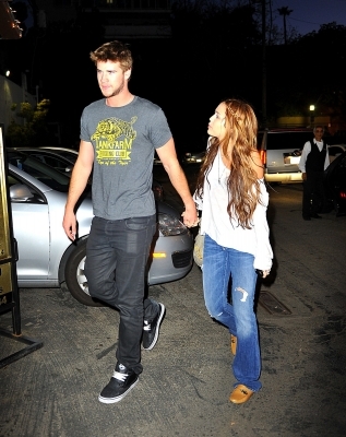  - x At Teru Sushi in Studio City with Liam - 09th April 2010