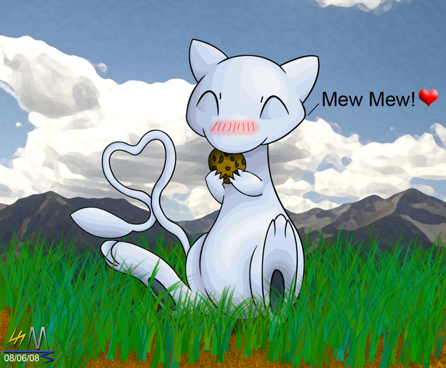 mew shiny fata; e acuma mananca! ^^
