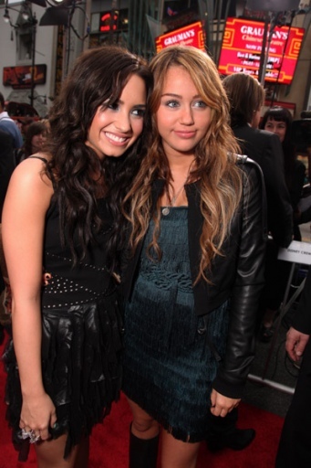 Demi & Miley (4) - Demi and Miley